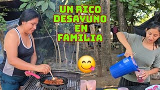 🚨CARMEN Y MORELIA preparan el desayuno para sus hijos y hermanos [upl. by Emiatej]