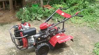 Bestperformance Backrotary Powerweeder 6HpDiesel weeding amp Ditching available Amogam agro [upl. by Fanchan]