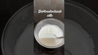 Almond milk  food diet almondmilkrecipe dietfood recipe homemade neha [upl. by Garges]