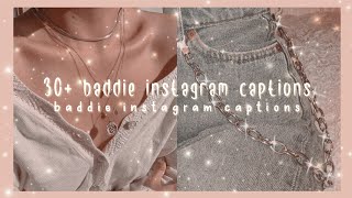 ❥ 30 baddie instagram and bio captions ❥ [upl. by Tterrag122]