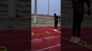 The Insane Training of Olympic Sprinter sprinttraining [upl. by Pepita524]