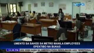 DOLE reminds Metro Manila employers that new salary increase will be implemented on June 2 [upl. by Eatnahc493]