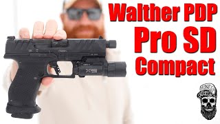 Walther PDP Pro SD Compact First 500 Rounds The Pistol James Bond Wishes He Had [upl. by Valencia]