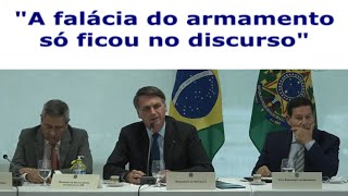 O discurso do Bolsonaro de facilitar a compra de armas no Brasil pela população não saiu do papel [upl. by Federica]