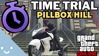 Pillbox Hill Time Trial GUIDE  GTA V Online [upl. by Ardrey557]