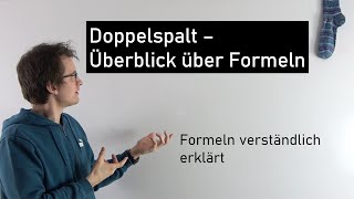 Doppelspalt  einfache Erklärung  mit Formeln  Physik Oberstufe [upl. by Gabbie]