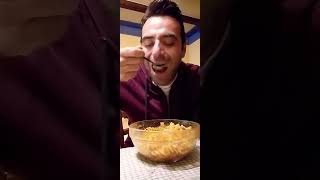 Speciale Perosa Argentina Cena al Maison Manu Fusilli alla bolognese Prof Di Liberto [upl. by Gildas]