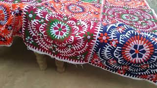 applic hand make bed sheet coverwatsapp03159911360 [upl. by Aidas]