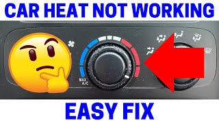 Car Heat Not Working  Easy Fix [upl. by Anahsek]