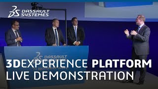 3DEXPERIENCE Platform Live Demonstration  Dassault Systèmes [upl. by Lanita]