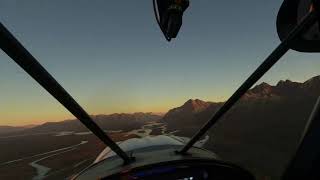 Most Scenic Flight  Alaska Pt 1  PANC to PAAQ [upl. by Breh]