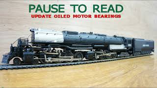 UP Railroad 4884 Big Boy No 4004 Rivarossi ho gauge model [upl. by Drahnreb]