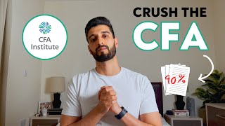 How I Crushed the CFA 1st Time with 90th Percentile Scores [upl. by Sirad]