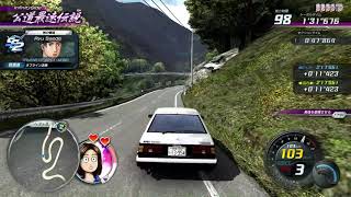 InitialD 8  Drifting with Mika [upl. by Neicul]