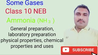 Some gases Class 10 Ammonia gas preparation properties  uses [upl. by Francklyn]