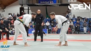 Luca Anacoreta vs Espen Mathiesen  Dublin Open 2018 [upl. by Ahsyia]