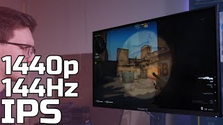 Gigabyte G27Q Review  Cheap 1440p 144Hz IPS  TechteamGB [upl. by Gintz747]