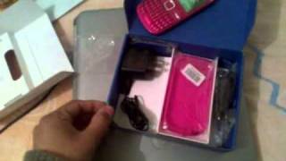 Nokia C3 Rosa Telcel Unboxing [upl. by Aerdno]