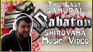 THEY KNOCKED IT OUT  SABATON  Shiroyama OFFICIAL LYRIC VIDEO  REACTION [upl. by Nekcerb385]