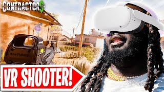 TPain Tries CONTRACTORS VR Its INSANE [upl. by Aneehsal783]