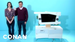 New IKEA Uppleva Is A SNAP To Assemble  CONAN on TBS [upl. by Aved60]