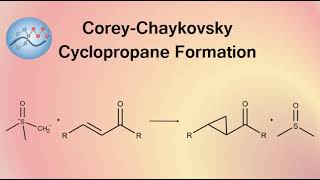 CoreyChaykovsky Cyclopropane Formation Mechanism  Organic Chemistry [upl. by Ahsahs]