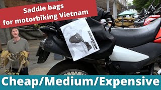 Pannier options for scooters in Vietnam [upl. by Nigel]