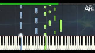 Yes  Wonderous Stories  Adelina Piano synthesia tutorial [upl. by Laval]