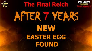 The Final Reich  After 7 Years New Main Huge Easter Egg Found Call of Duty WW2 Zombies [upl. by Enid]