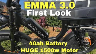 eBike First Ride  Roll Road Emma 30 Moped Style eBike [upl. by Aneles760]