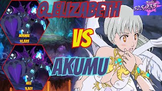 KNIGHTHOOD BATTLE OVER 9K amp 10K SCORE IN AKUMU SEVEN DEADLY SINS GRAND CROSS [upl. by Rayner718]