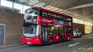 Brand New Stagecoach Electroliners On London Bus Route 199 [upl. by Miuqaoj]