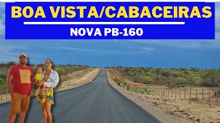 Fomos conhecer a nova PB160 que liga as cidades de Boa Vista e Cabaceiras no cariri paraibano [upl. by Yllut]