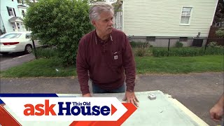 How to Replace a Vinyl Floor with Ceramic Tile  Ask This Old House [upl. by Byers]