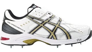 Asics Gel Peake Menace Cricket Spikes Shoes Review [upl. by Adiehsar]