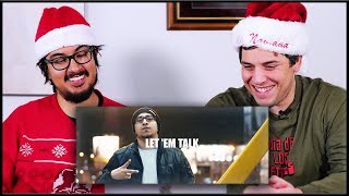 Brodha V  Let Em Talk Music Video Reaction [upl. by Huber459]