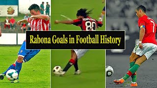 Top Best Rabona Goals in Football History [upl. by Agathe597]