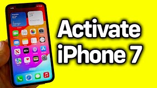 UPDATED 2024 How To Activate New iPhone 7Plus How To Fix iPhone 7 Unable To Activate [upl. by Cordalia]