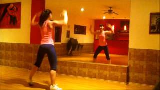 Zumba Mela Wisin amp Yandel ft Jennifer Lopez  Follow the Leader [upl. by Serle623]