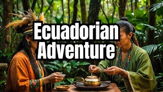 Shamanic Tea Ceremony Mishs Enchanting Adventure in Ecuador [upl. by Nnahteb]