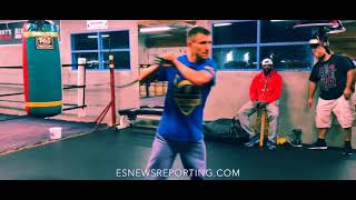 P4P King Vasiliy Lomachenko training routine  EsNews boxing [upl. by Prebo]