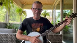 Cripple Creek  Clawhammer Banjo Song  Open G Tuning [upl. by Ezri]