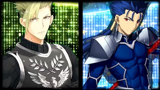 Cú Chulainn VS Achilles FateGrand Order [upl. by Salema90]