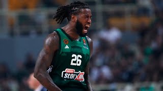 MATHIAS LESSORT  Basketball Highlights in Panathinaikos 202425 [upl. by Gail]