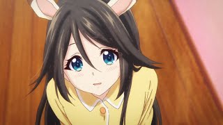 Myriad Colors Phantom World Dub  Reina and Haruhiko become rabbits [upl. by Nonnerb]