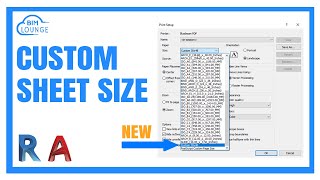 How to Create a New Paper Size for Revit and AutoCAD  Bluebeam Revu [upl. by Toh]