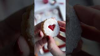 Raspberry Linzer Cookies [upl. by Nevear]