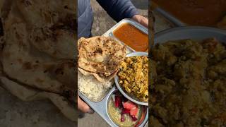 Mix Veg Thali of Kewal Vaishno Dhaba Jammu shorts streetfoodindia [upl. by Ellehcal]