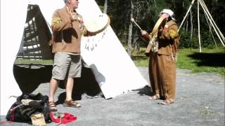 Blessing of a Teepee at Mizpah Grand Isle Maine July 29 2012 [upl. by Myriam]