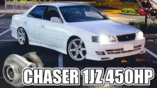 🐒 1JZ TOYOTA CHASER JZX100 450HP EXHAUST SOUNDS [upl. by Markman362]